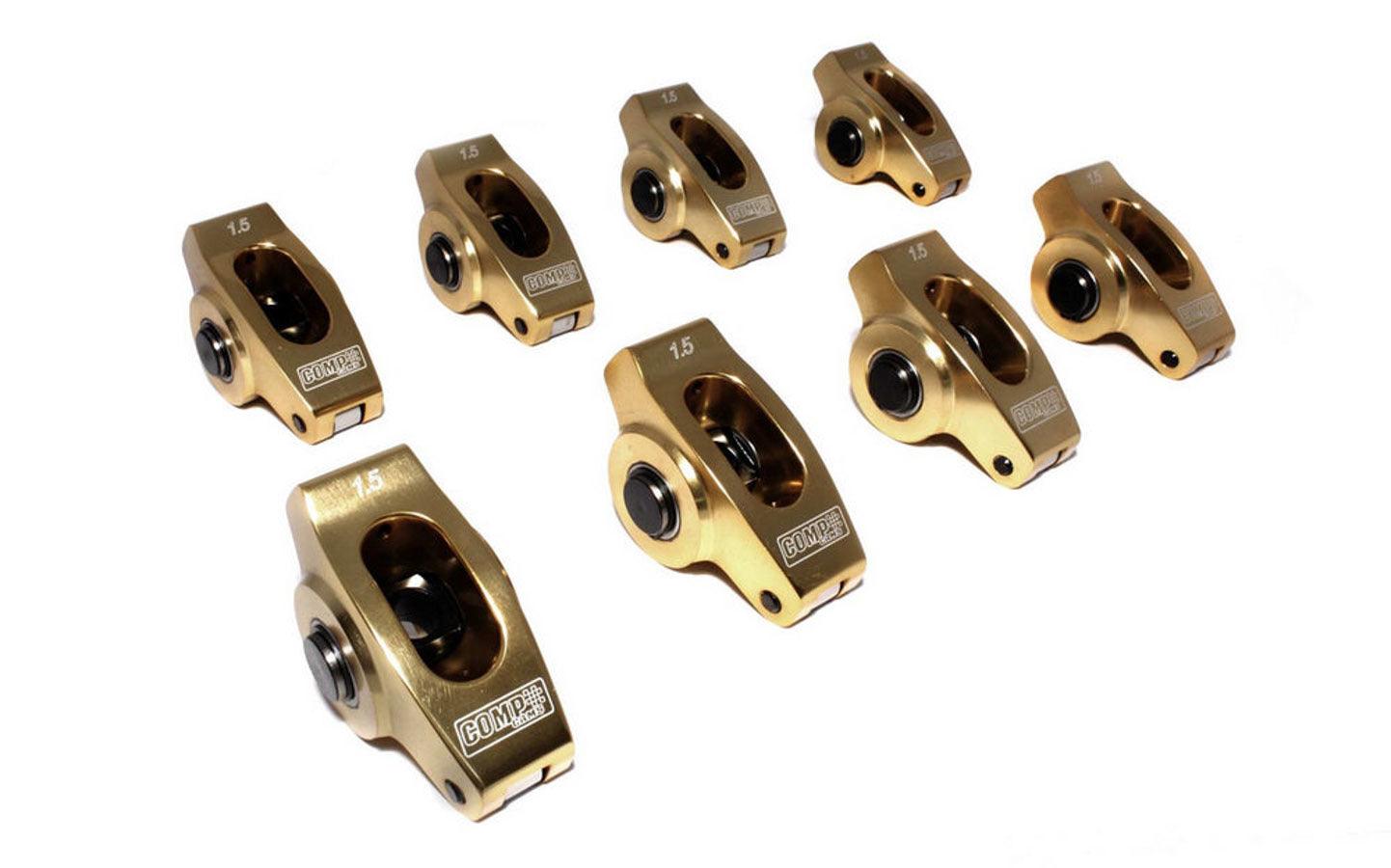 SBC Ultra Gold R/A's - 1.5 Ratio 7/16 Stud - Burlile Performance Products