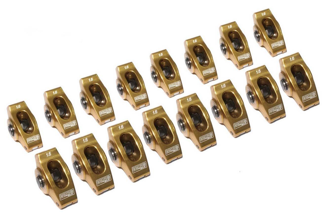 SBC Ultra Gold R/A's - 1.6 Ratio 3/8 Stud - Burlile Performance Products