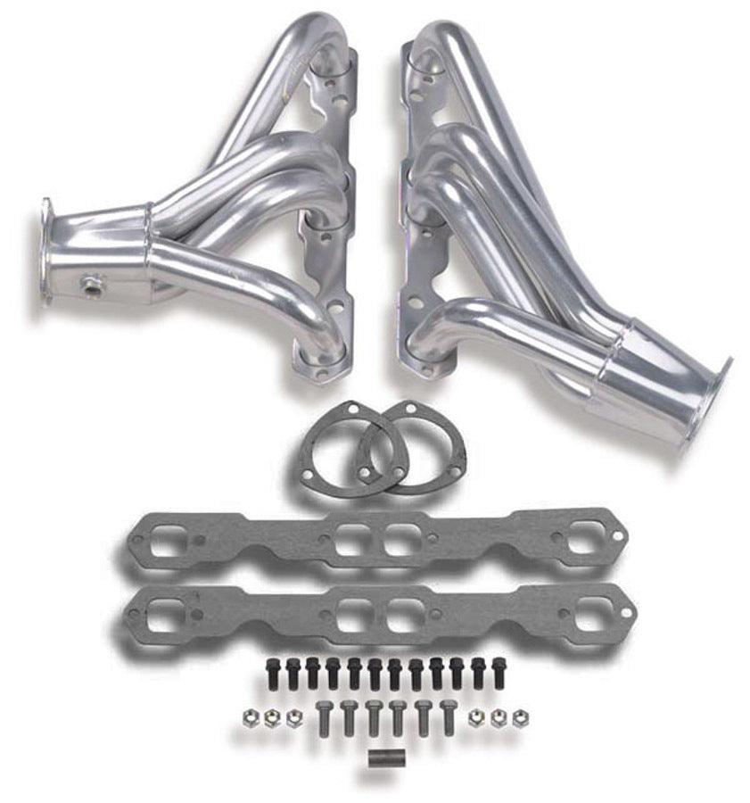 SBC Universal Shorty Headers - Coated - Burlile Performance Products