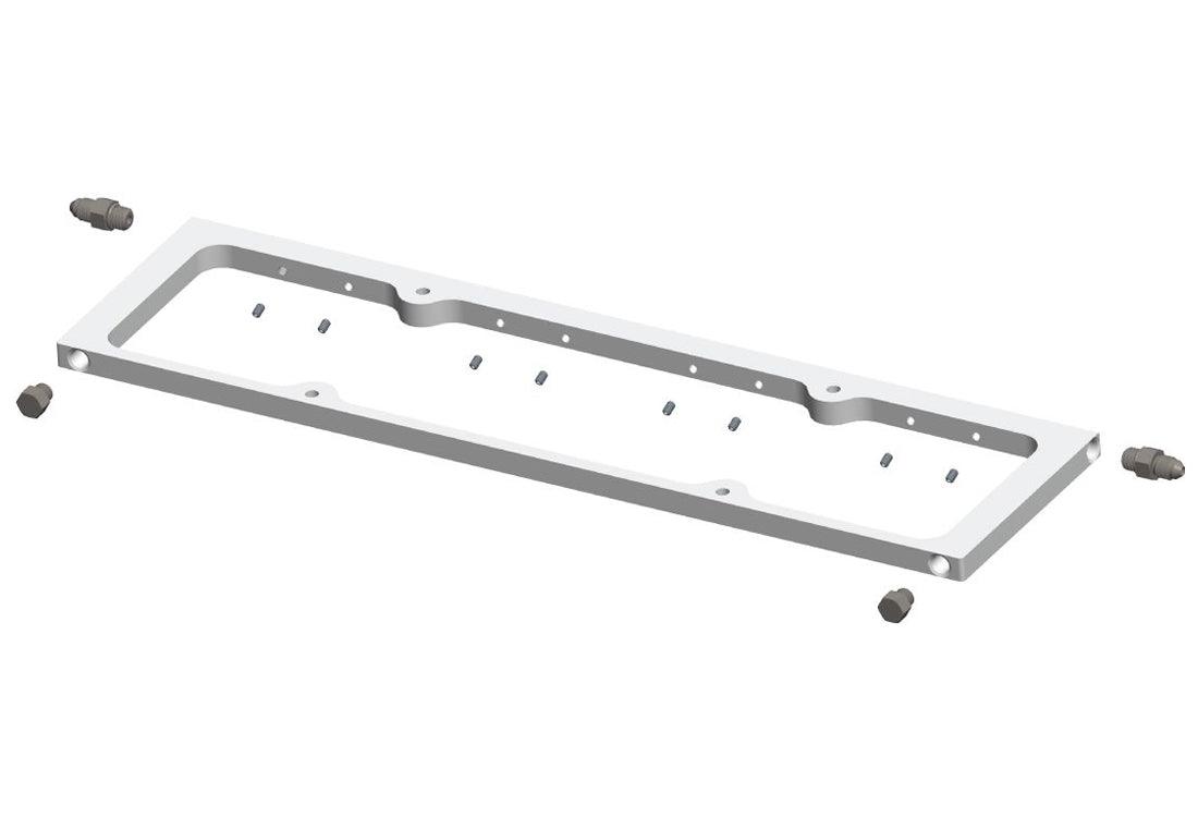 SBC Valve Cover Spacers w/Spring Oiling Rails - Burlile Performance Products