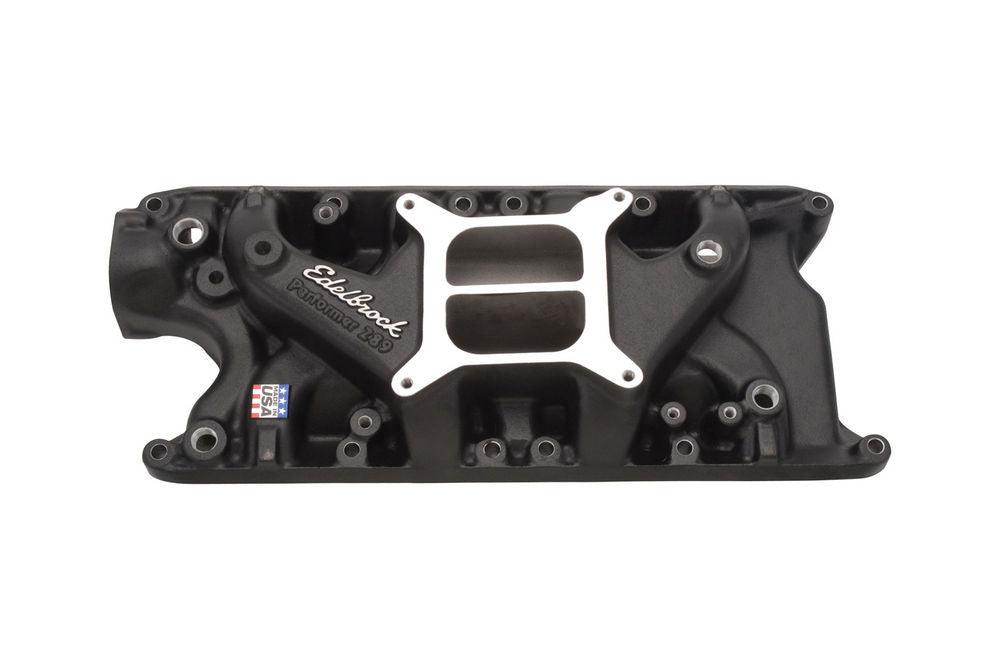 SBF Performer Manifold - 260/302 - Black - Burlile Performance Products