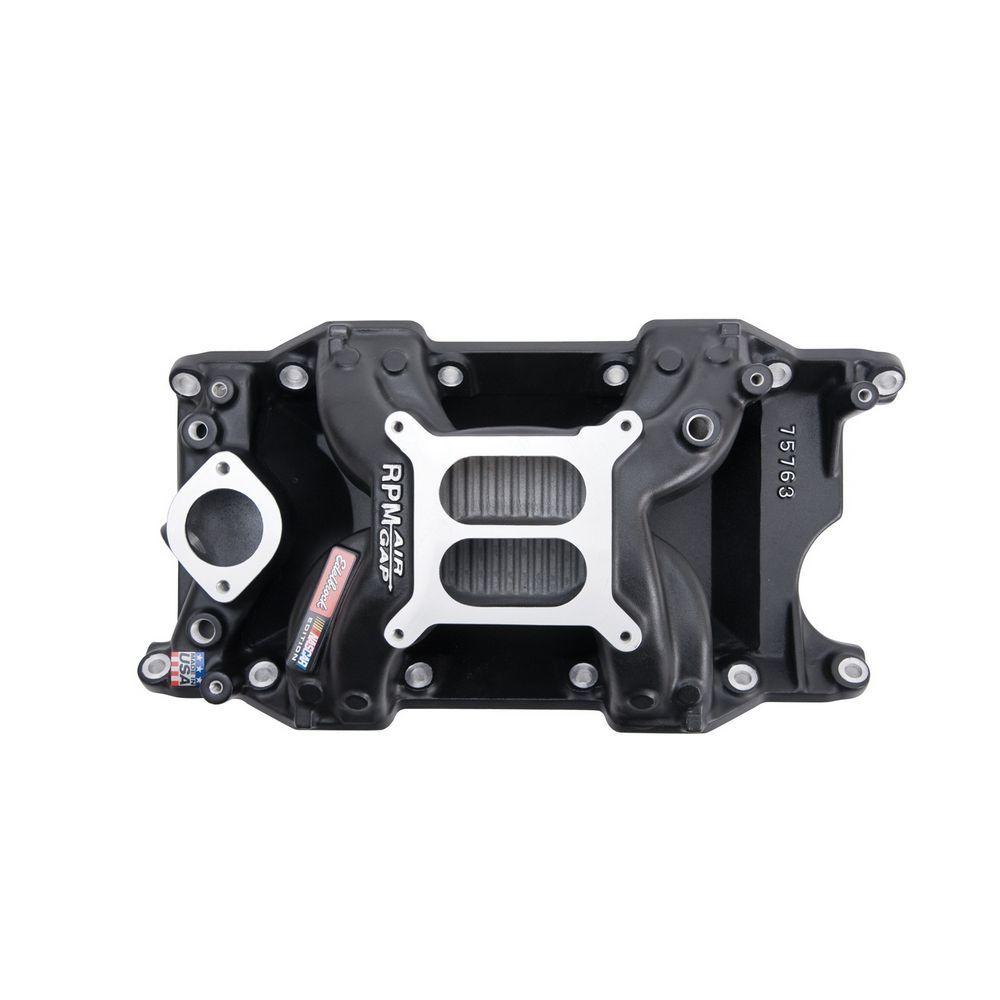 SBM Performer RPM A/G Manifold - Black Finish - Burlile Performance Products
