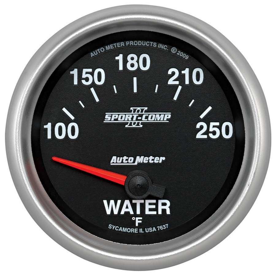 S/C II Water Temp Gauge 2-5/8 100-250F Electric - Burlile Performance Products