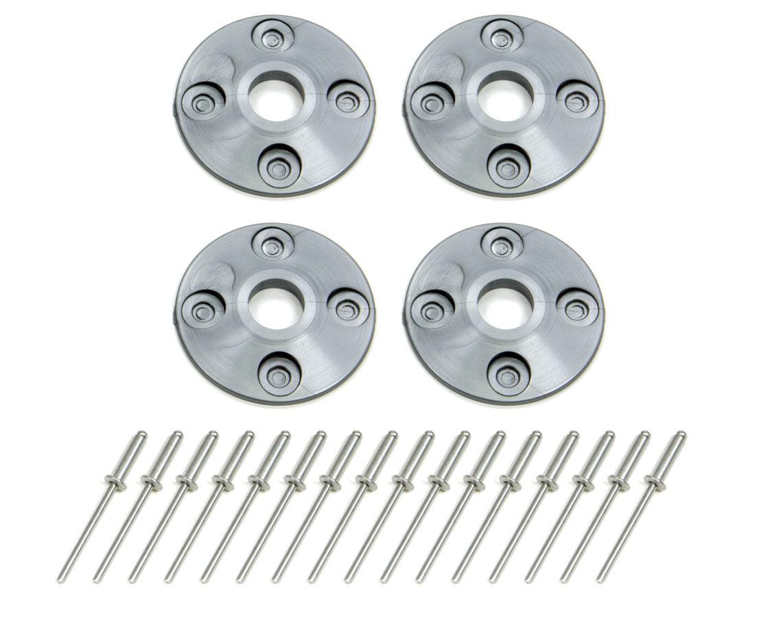 Scuff Plate Plastic 4pk Silver - Burlile Performance Products