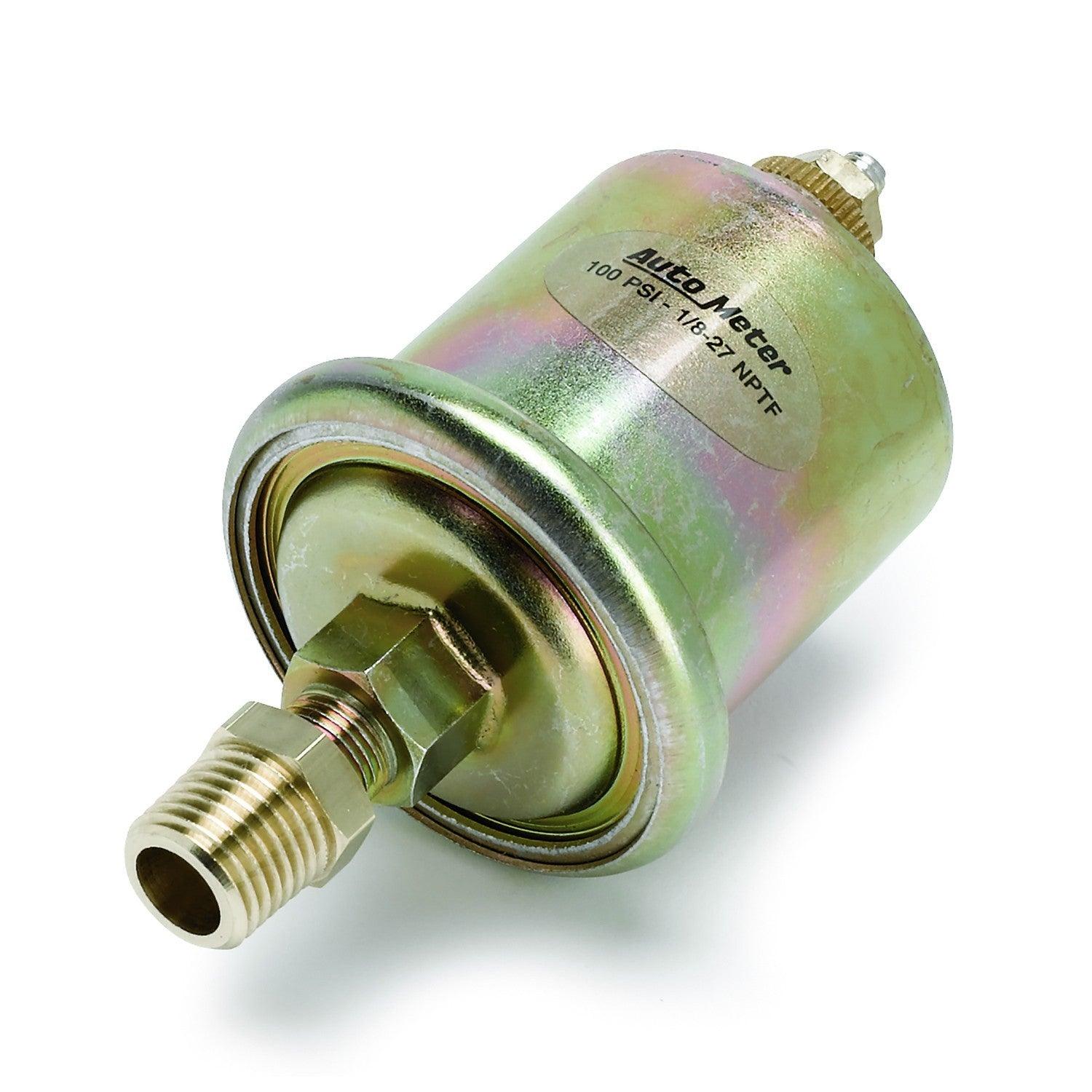 Sensor Unit Oil Pressure 0-100psi 1/8npt Male - Burlile Performance Products
