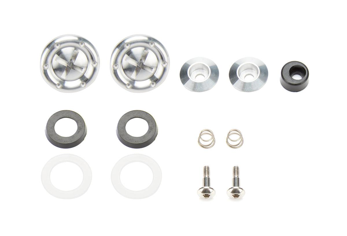 Shield Hardware Kit Pro Vesta Silver - Burlile Performance Products