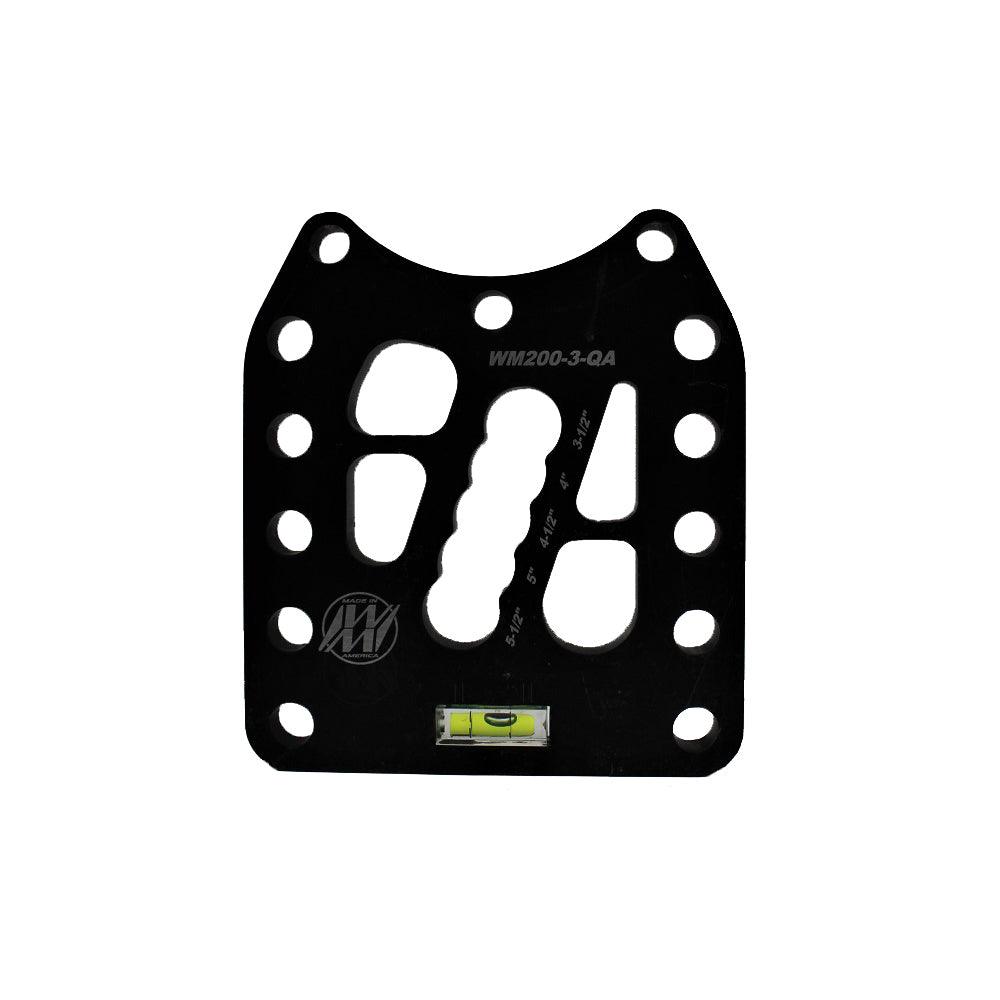 Shock Plate Steel Single Shear 7in Drop - Burlile Performance Products