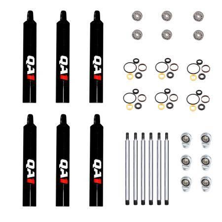 Shock Small Body Steel Dry Kit 6 PACK - Burlile Performance Products