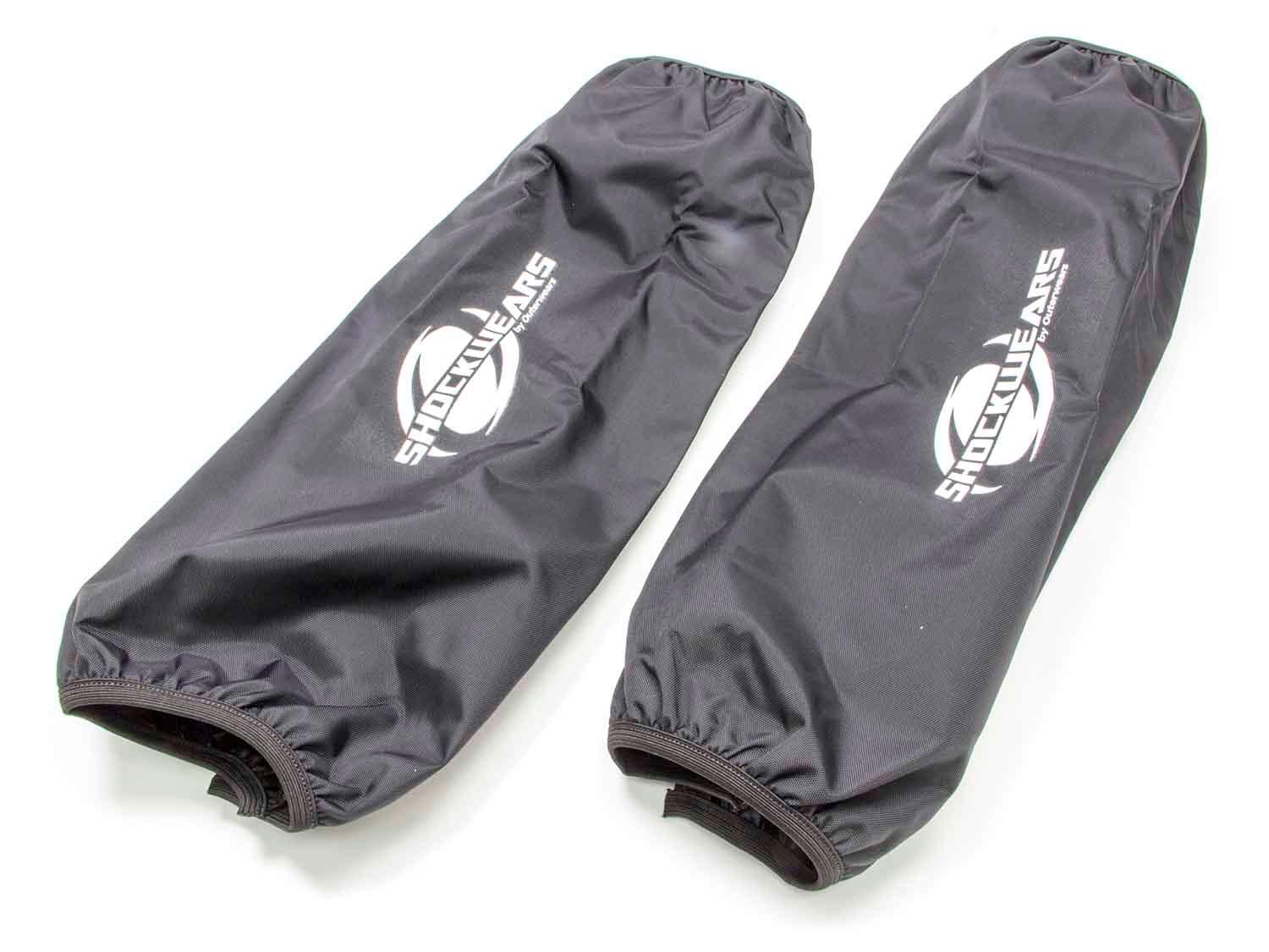 Shockwear 5in x 16in Black Pair - Burlile Performance Products