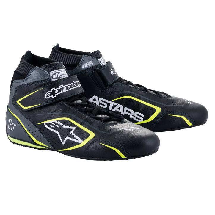 Shoe Tech-1T V3 Black / Flu Yellow Size 8.5 - Burlile Performance Products