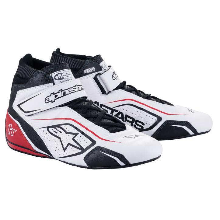 Shoe Tech-1T V3 White Black / Red Size 13 - Burlile Performance Products