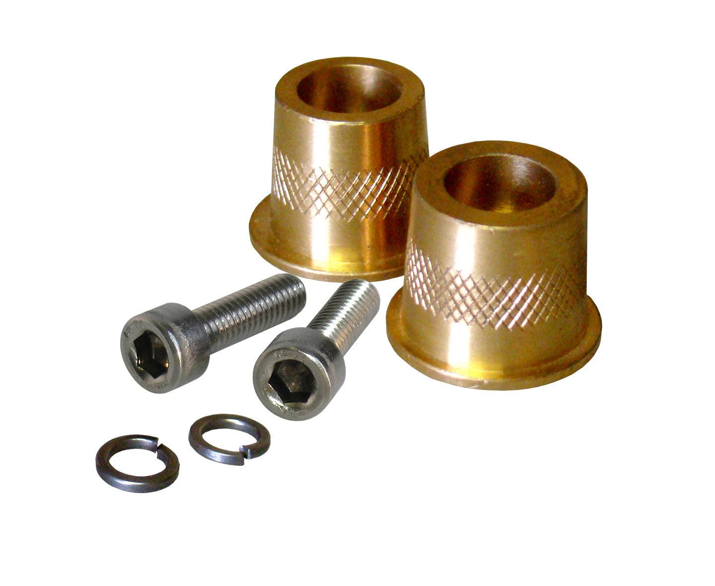 Short Brass Post Adaptor 6mm - Burlile Performance Products