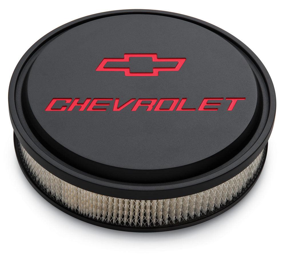 Slant Edge Bowtie Air Cleaner Black Crinkle - Burlile Performance Products