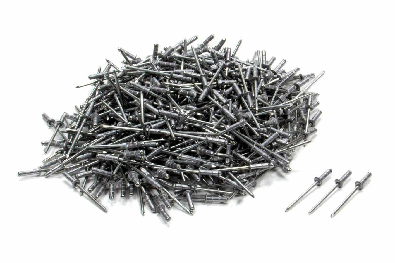Small Head Rivet Silver 500pc 1/8in - Burlile Performance Products