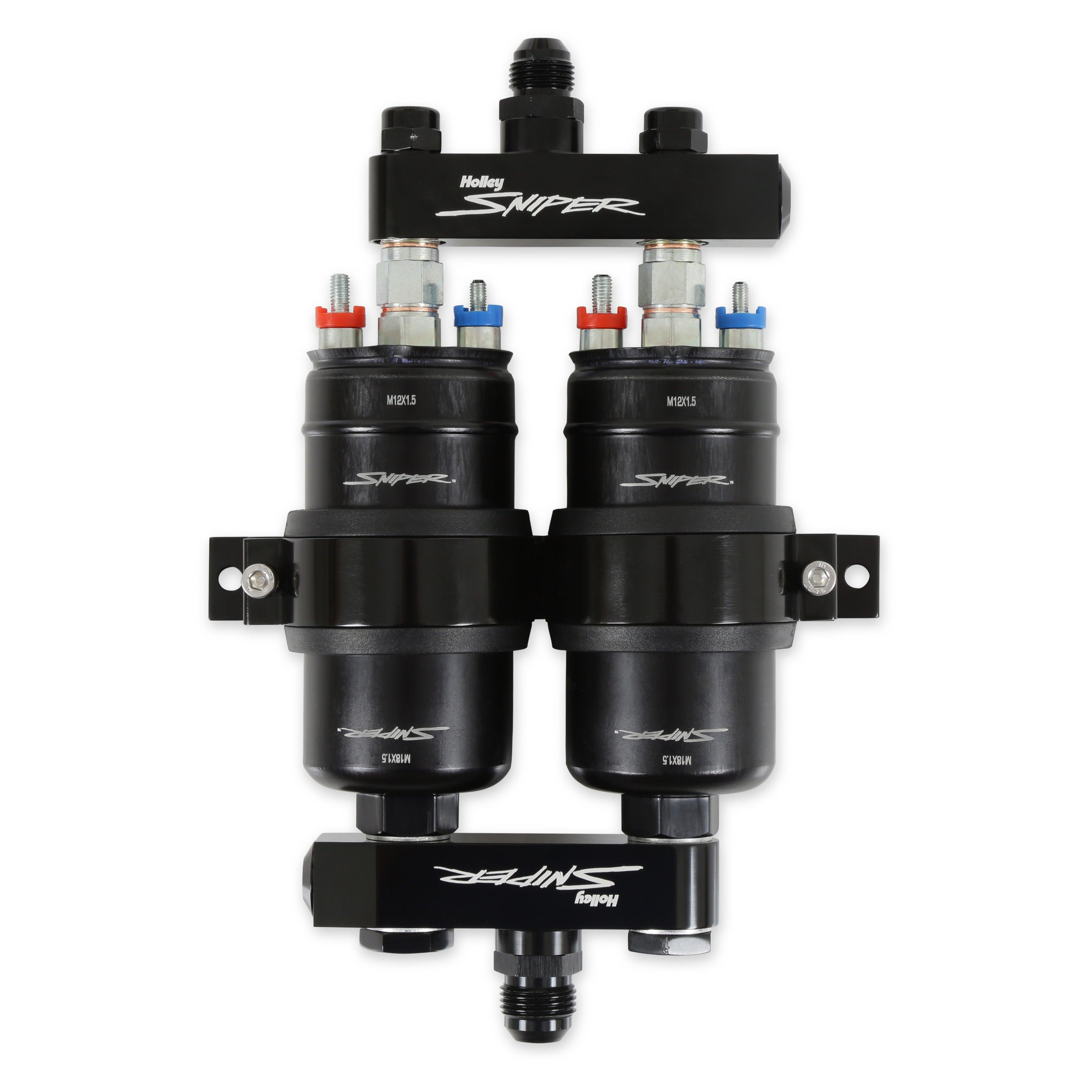 Sniper 3.5 GPM Twin Fuel Pump w/Manifold Kit - Burlile Performance Products