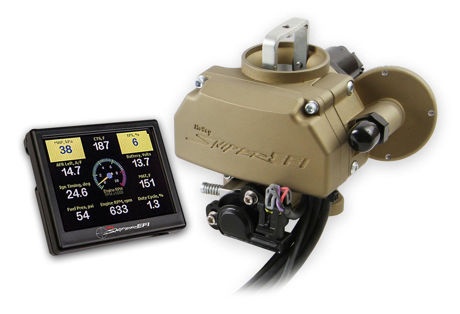 Sniper EFI Autolite 1100 Gold Finish - Burlile Performance Products