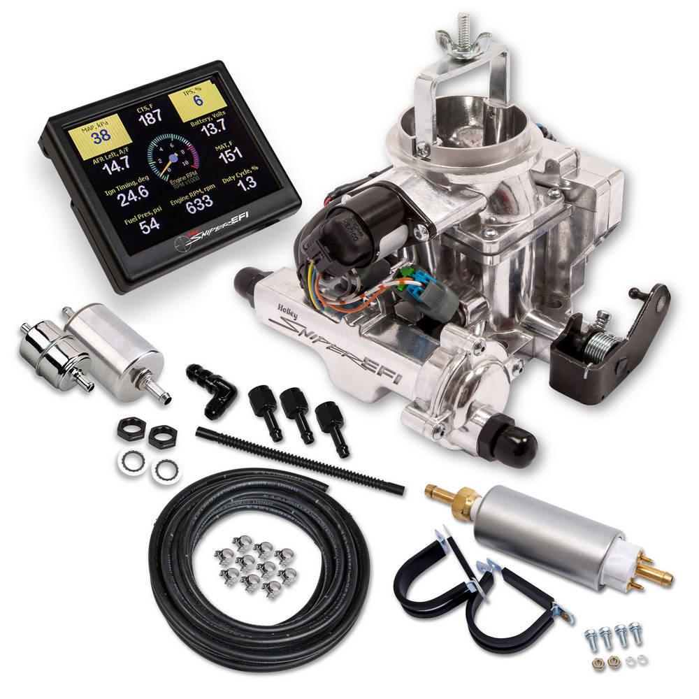 Sniper EFI BBD Jeep CJ Master Kit Shiny Finish - Burlile Performance Products