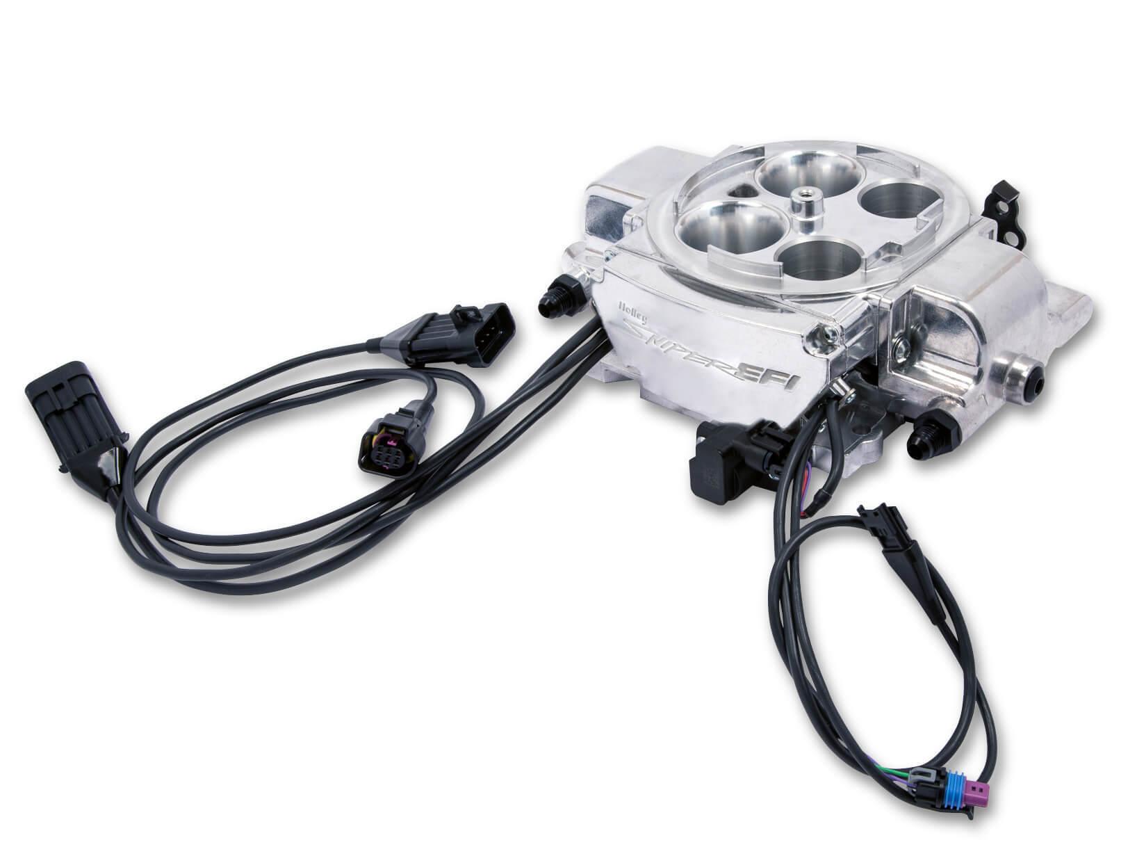 Sniper EFI Quadrajet Kit Shiny Finish - Burlile Performance Products