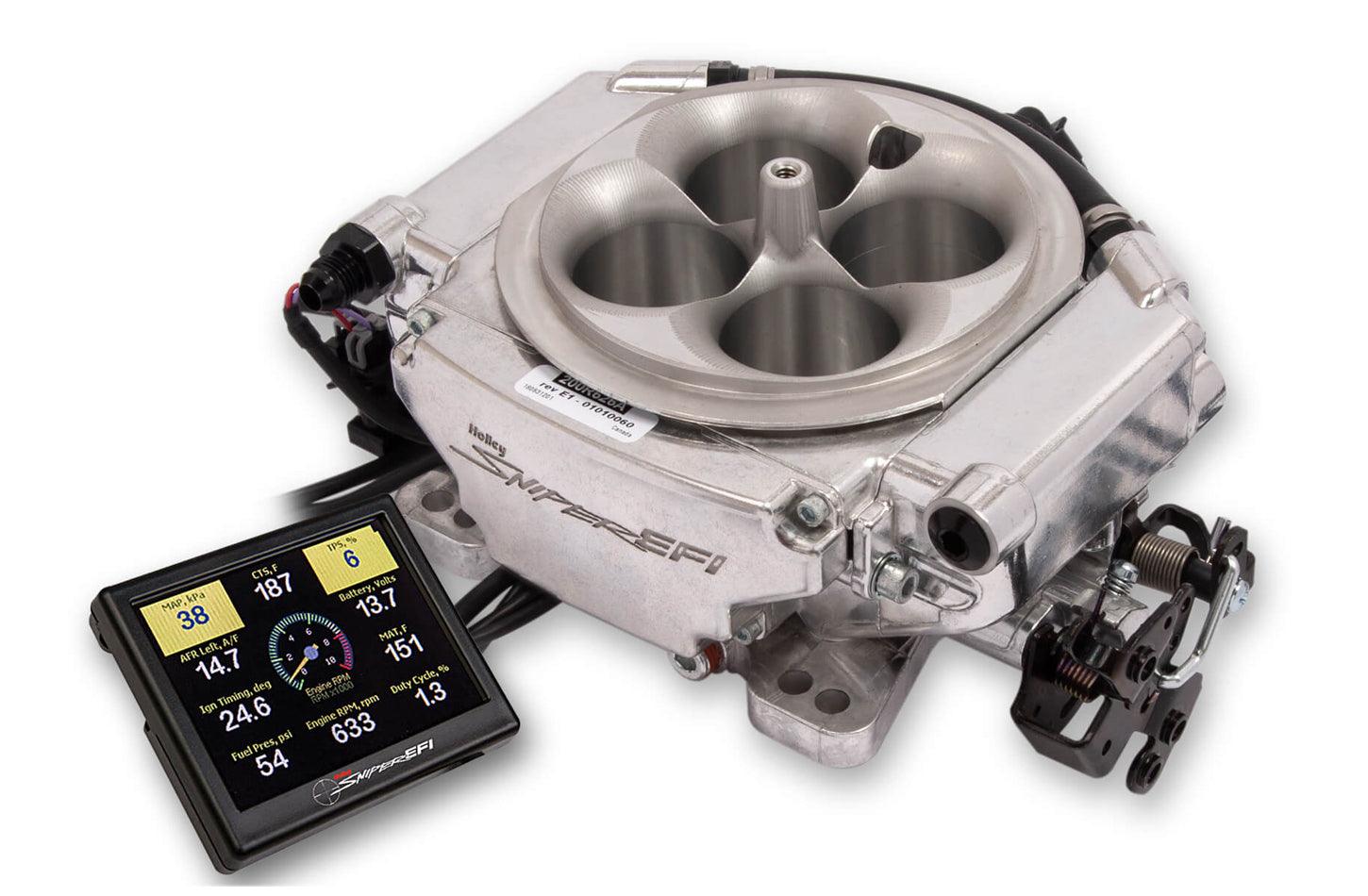 Sniper EFI Xflow System 900 CFM Shiny Finish - Burlile Performance Products
