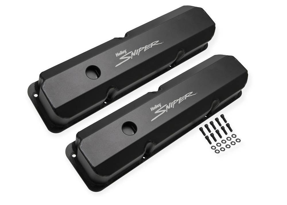 Sniper Fabricated Valve Covers BBF FE Tall - Burlile Performance Products