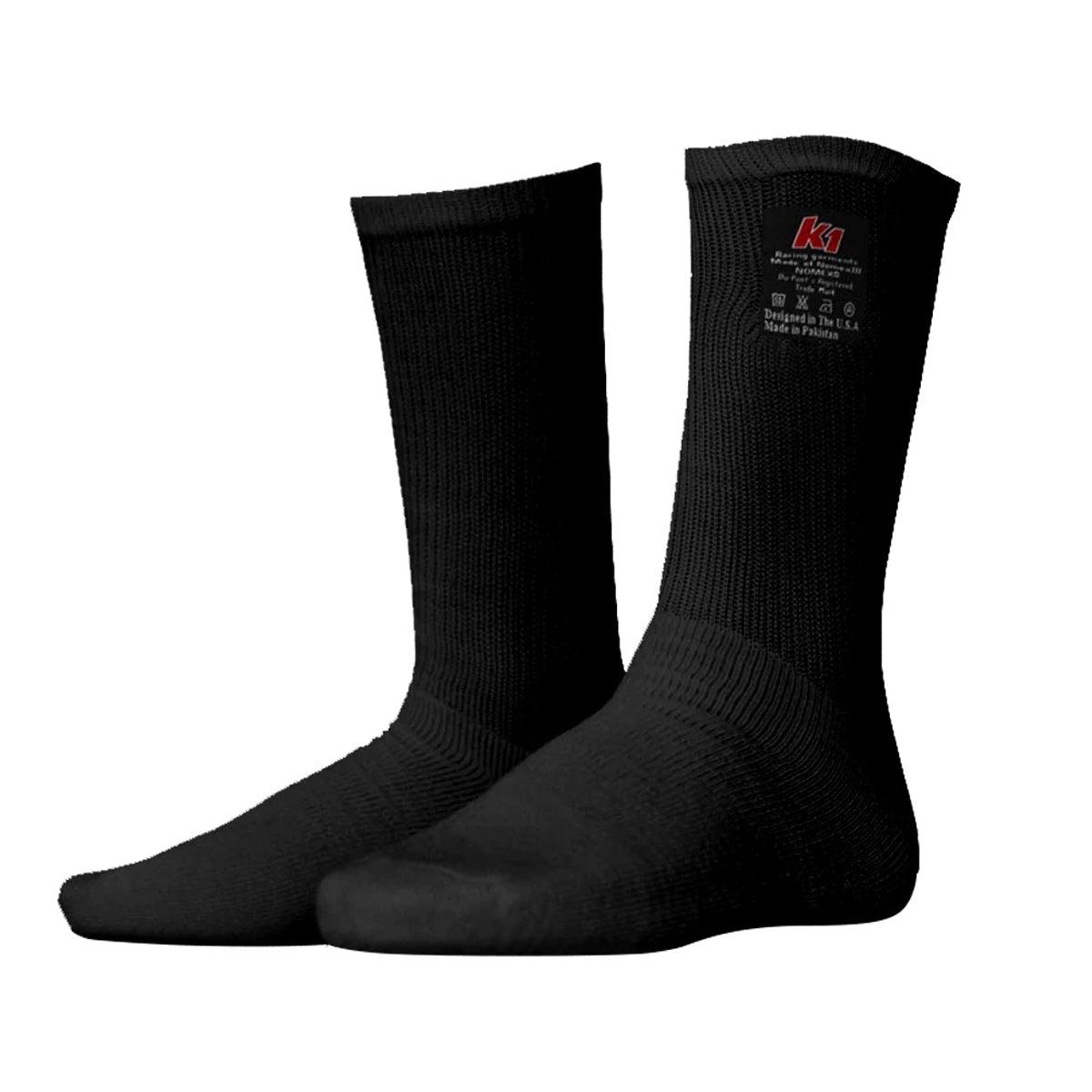 Socks Nomex K1 Black Large/X-Large - Burlile Performance Products