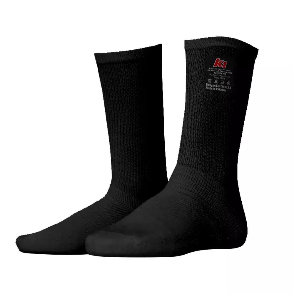 Socks Nomex K1 Black Small/Medium - Burlile Performance Products