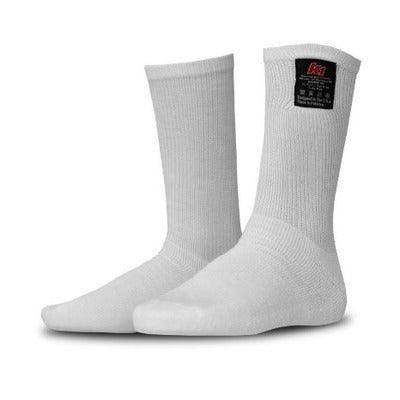 Socks Nomex K1 White Large/X-Large - Burlile Performance Products