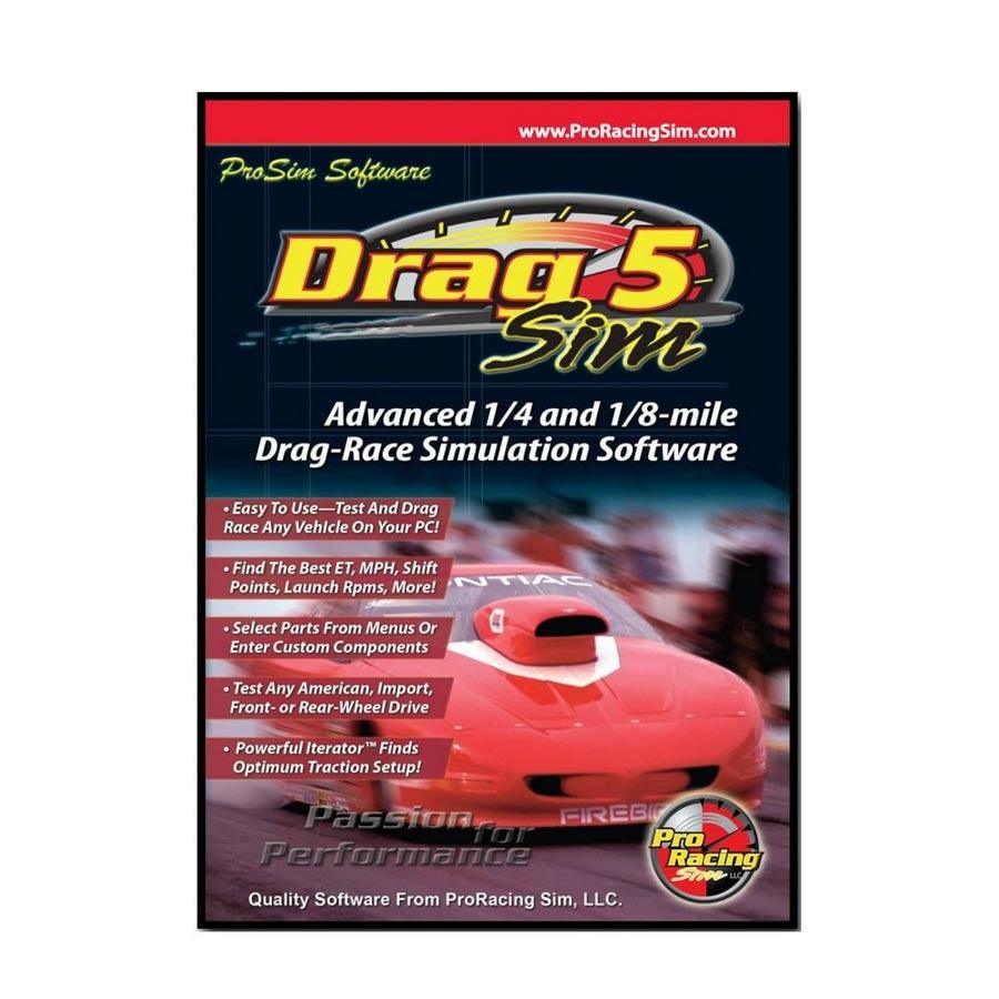 Software - Drag Sim 5 - Burlile Performance Products