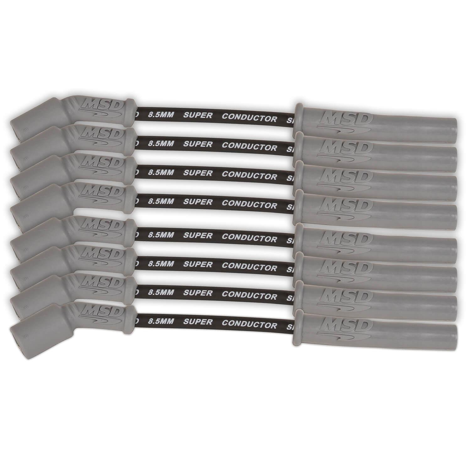 Spark Plug Wire Set - GM LT1 2014-Up Black - Burlile Performance Products