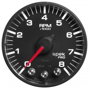 Spek-Pro 2-1/16 Tach w/ Shift Light & Peak Mem. - Burlile Performance Products