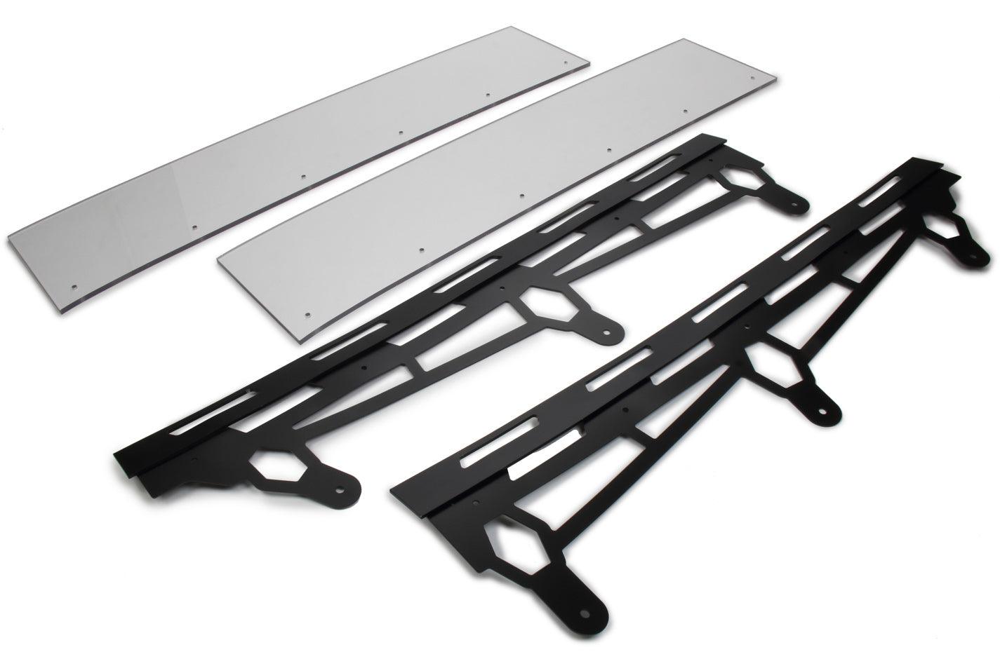 Spoiler 5in x 60in 70 Degree Black - Burlile Performance Products