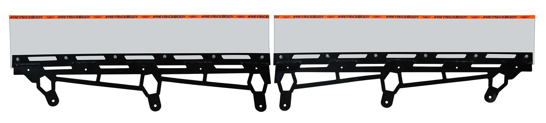 Spoiler Complete 6-1/2in 1/4in Polycarbonate - Burlile Performance Products
