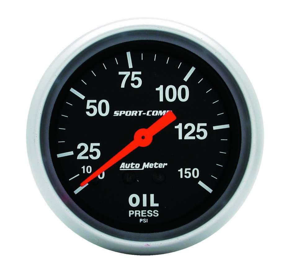 Sport Comp 2 5/8in Oil 0-150 PSI Mech. - Burlile Performance Products