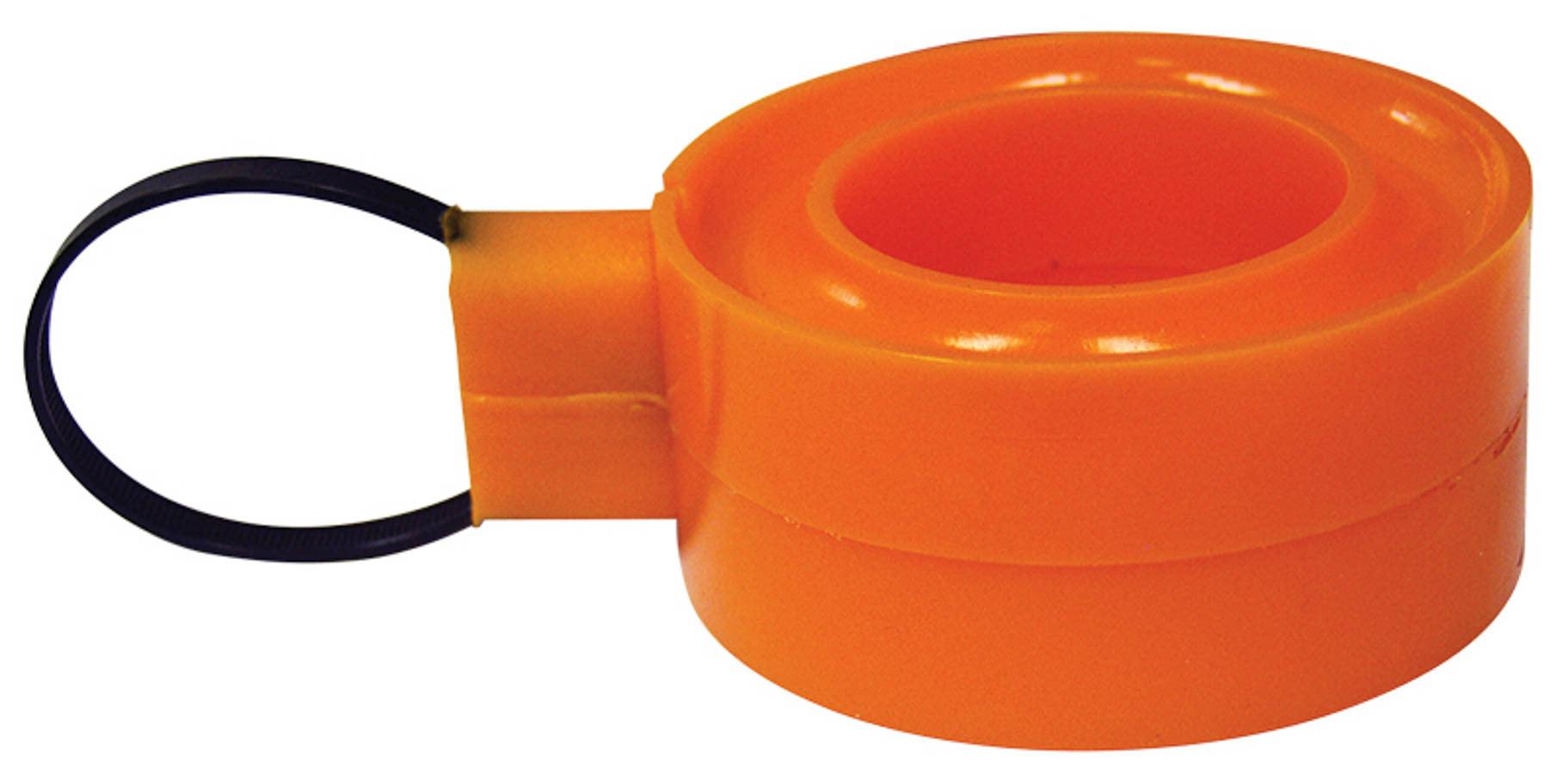 Spring Rubber C/O Medium Orange 1-1/4in Tall - Burlile Performance Products