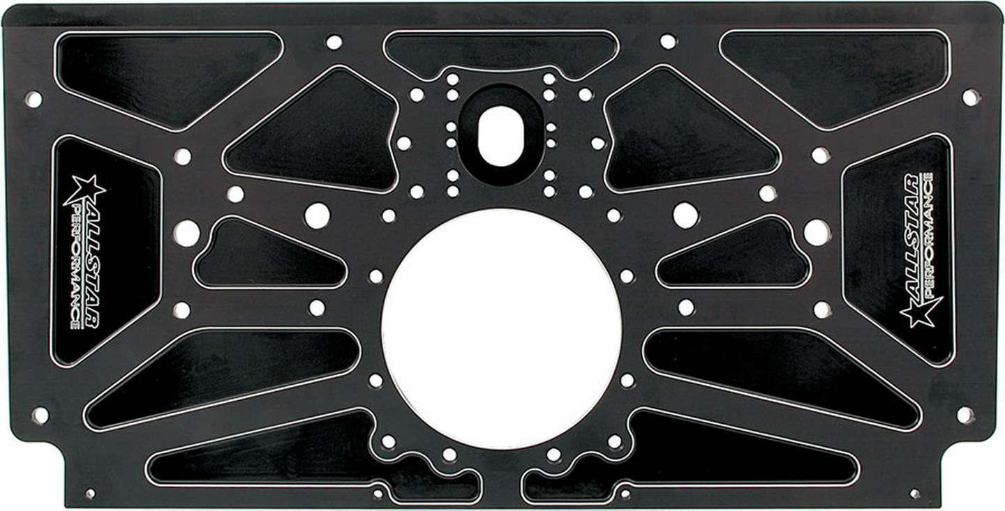 Sprint Rear Motor Plate Black - Burlile Performance Products