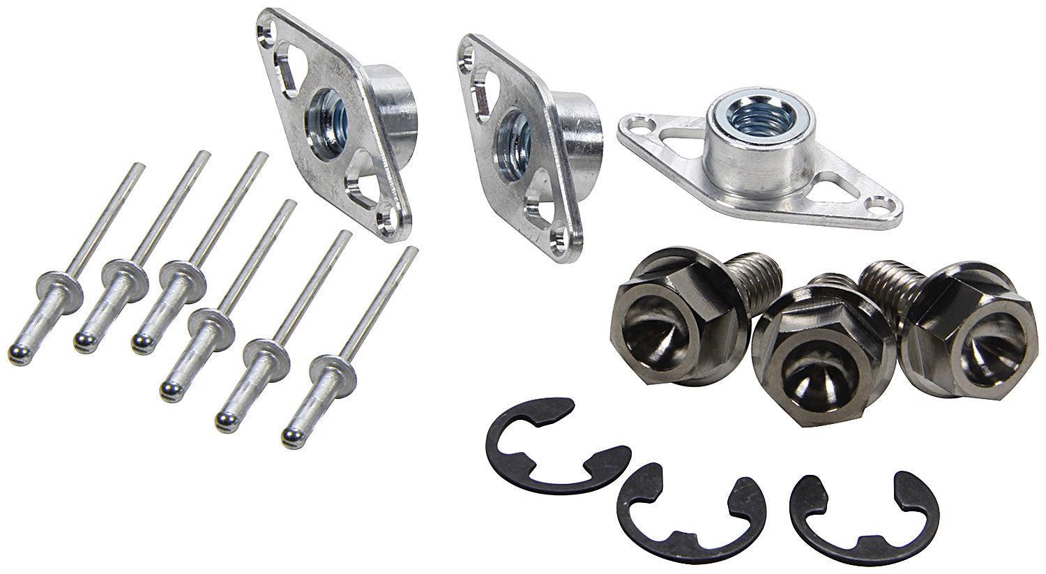 Sprint Wheel Cover Bolt Kit Titanium - Burlile Performance Products