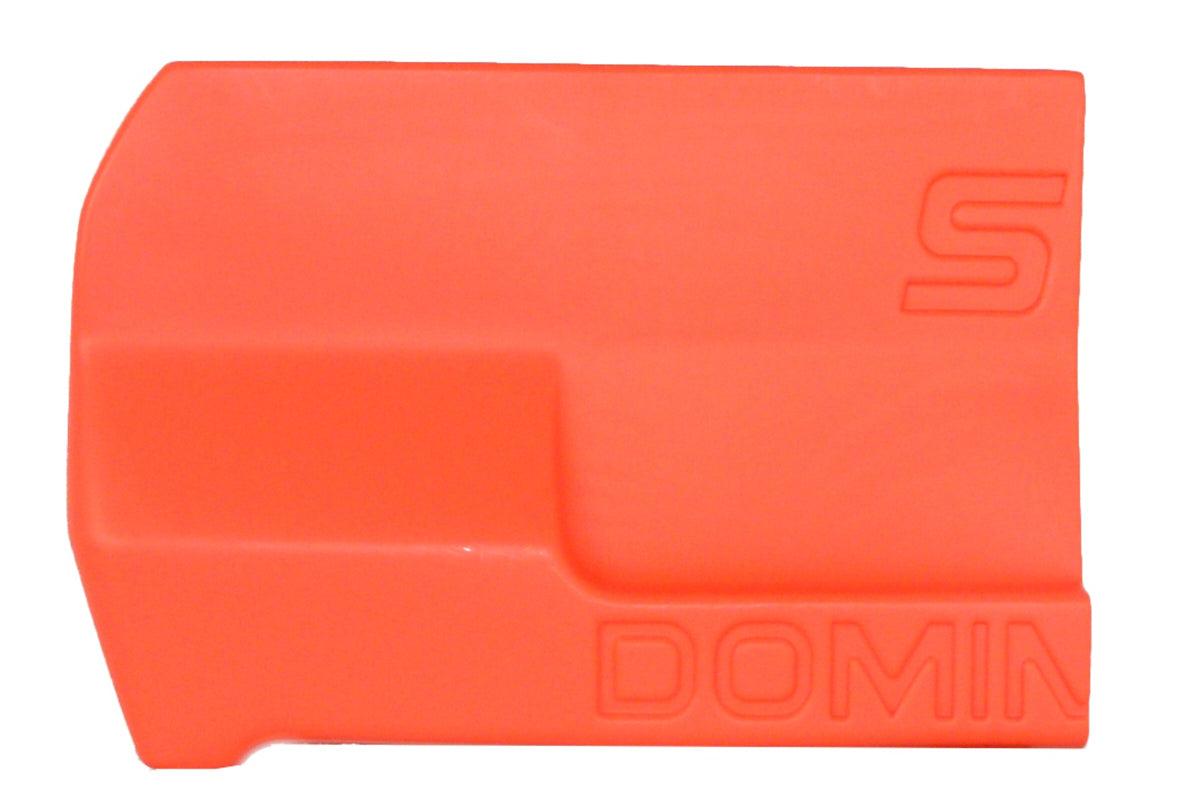 SS Tail Flou Orange Left Side Dominator SS - Burlile Performance Products