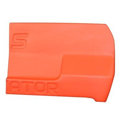 SS Tail Flou Orange Right Side Dominator SS - Burlile Performance Products