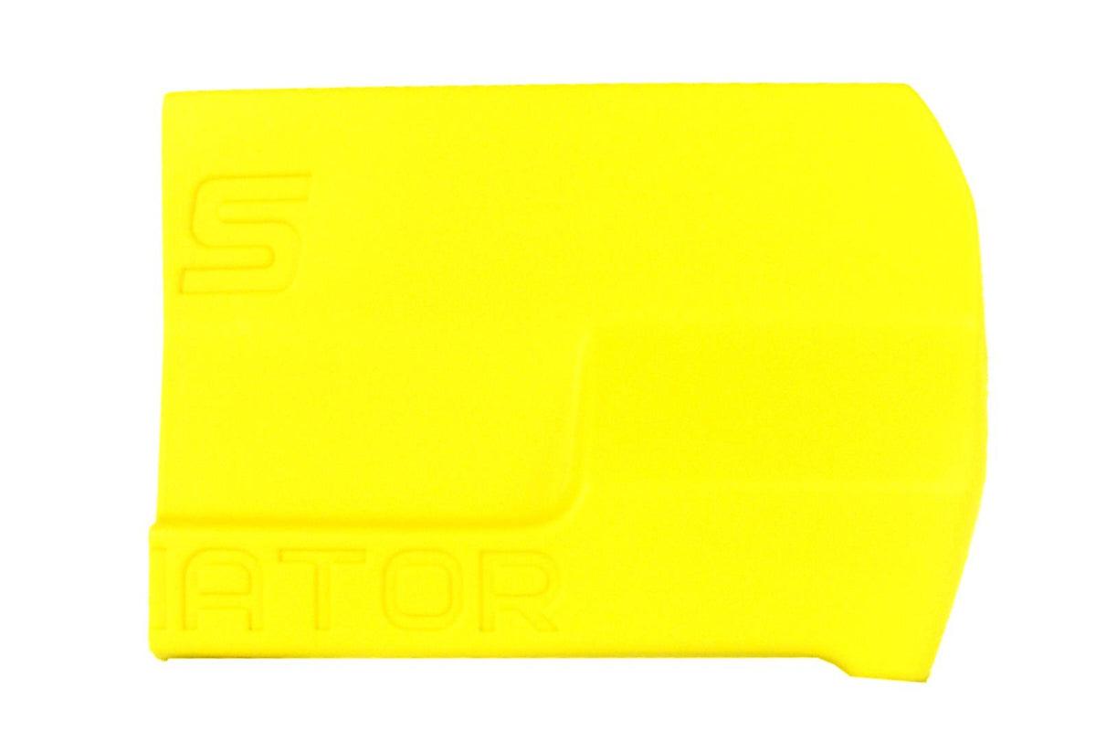 SS Tail Flou Yellow Right Side Dominator SS - Burlile Performance Products