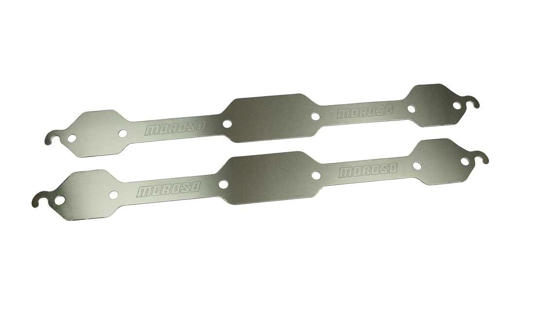 Storage Block Off Exh. Plates - GM LT1 - Burlile Performance Products