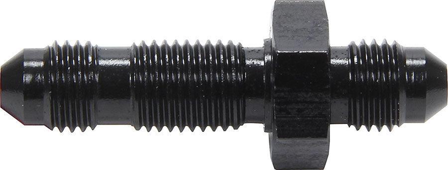 Straight Bulkhead -4 Black 10pk - Burlile Performance Products