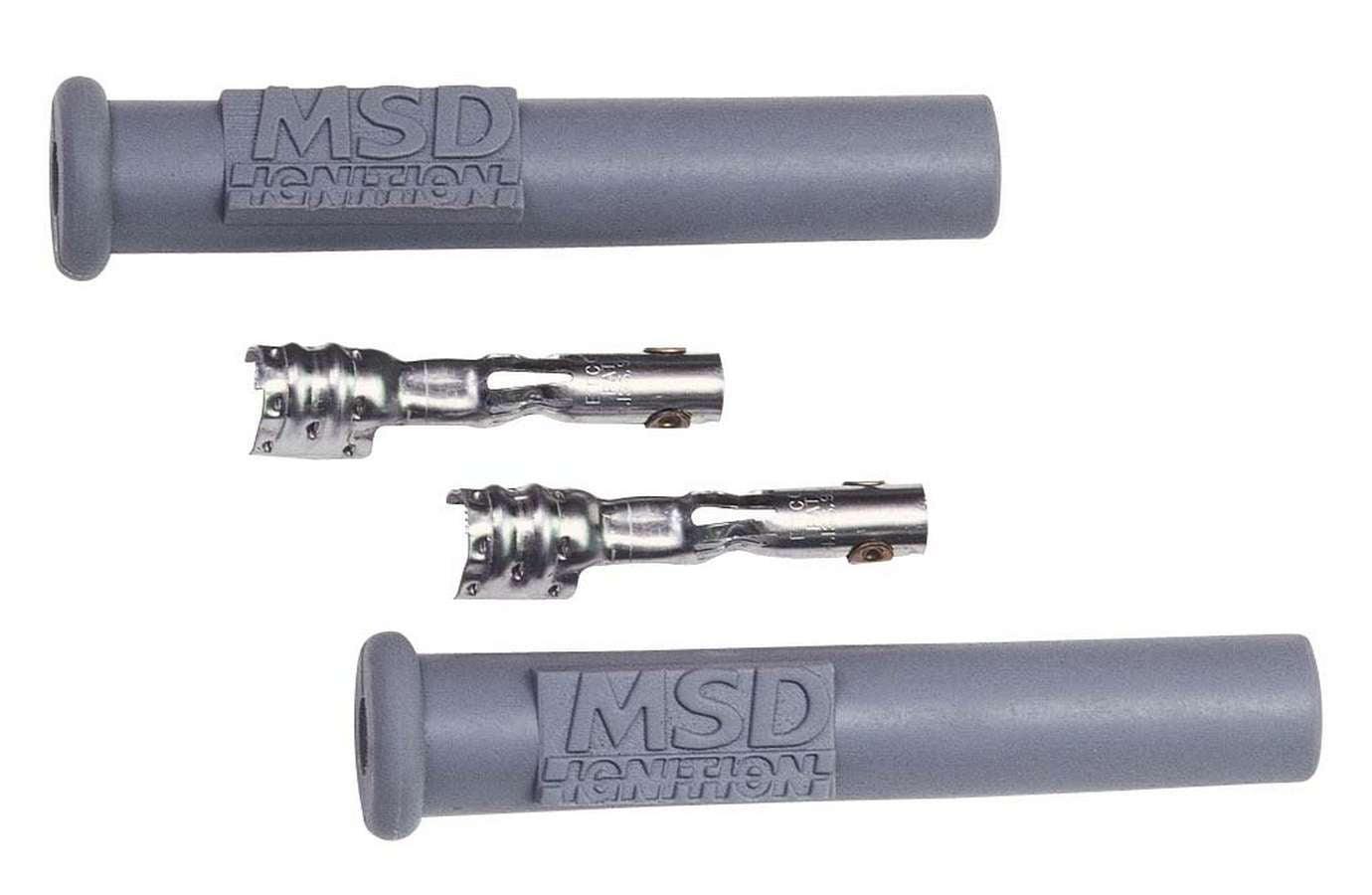 Straight Spark Plug Boots- 2 Per Card - Burlile Performance Products