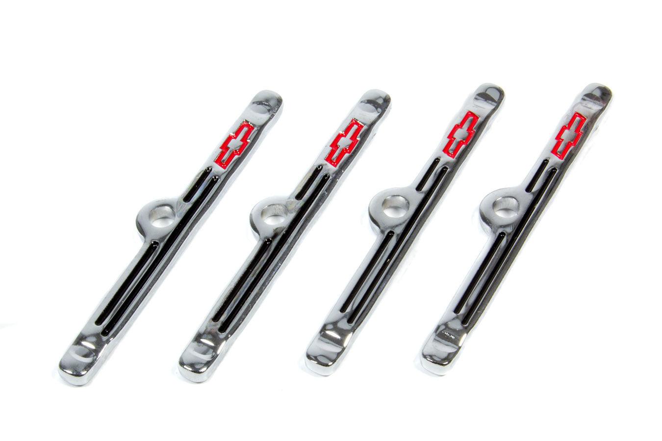 Street Chrome V/C Hold Down Clamps 4pcs - Burlile Performance Products