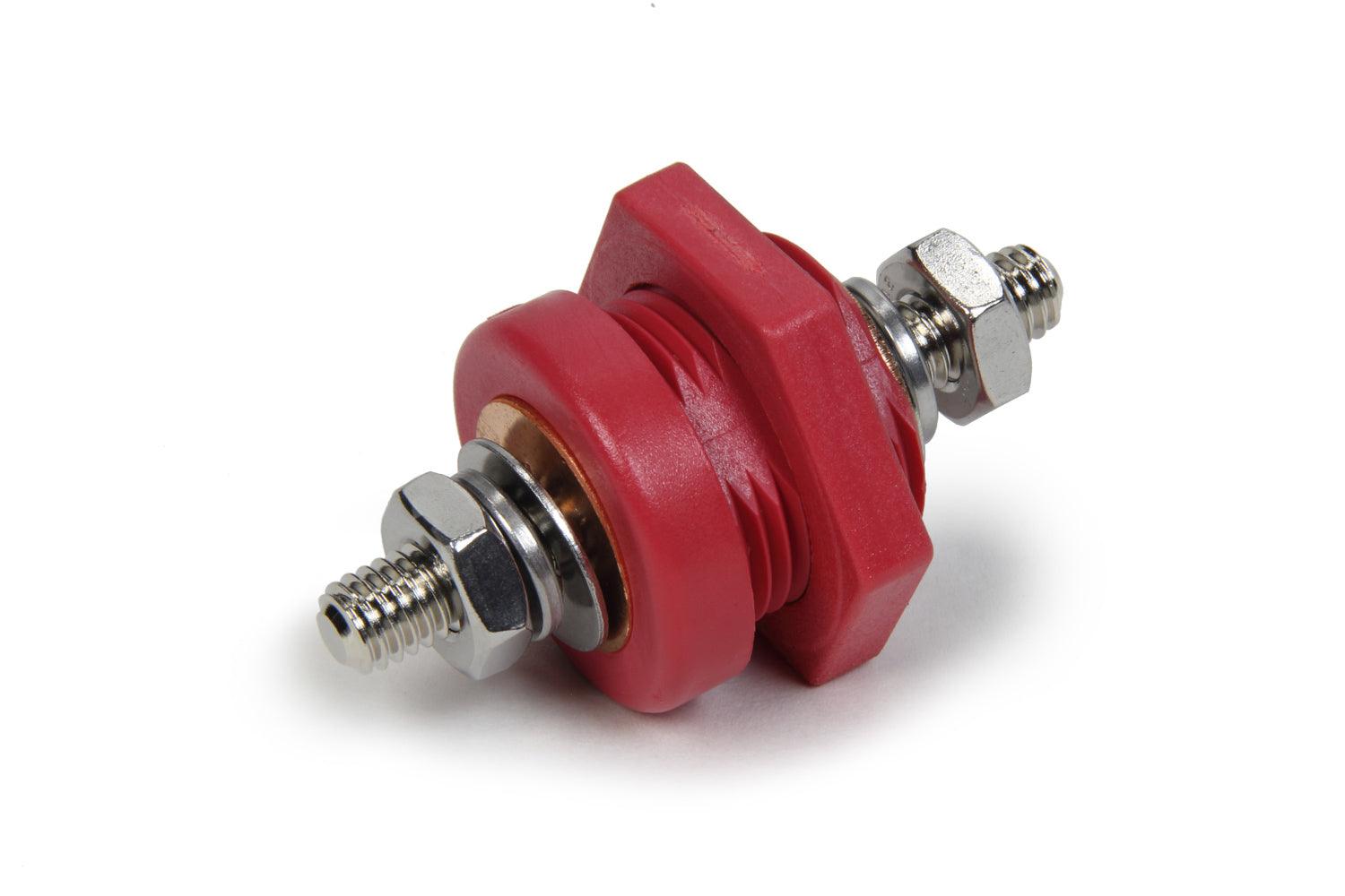 Stud Feed Thru Red - Burlile Performance Products