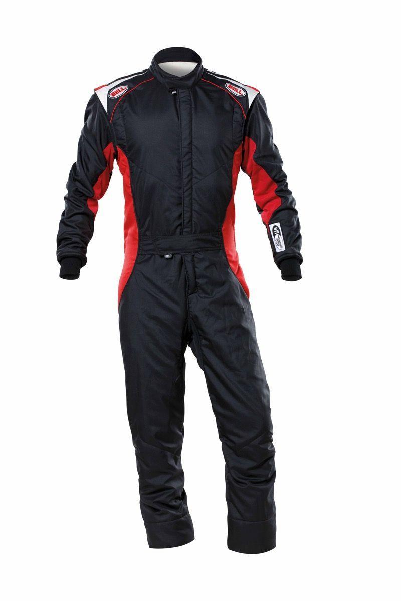 Suit ADV-TX Black/Red Large SFI 3.2A/5 - Burlile Performance Products