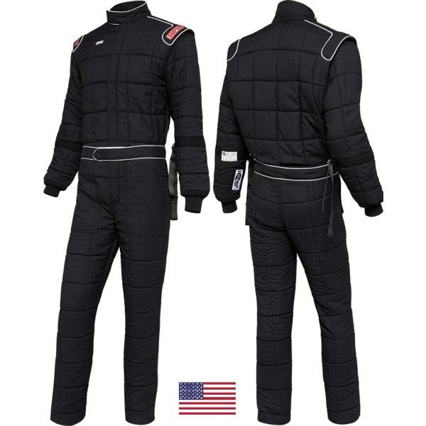 Suit Black X-Large Drag SFI-20 - Burlile Performance Products