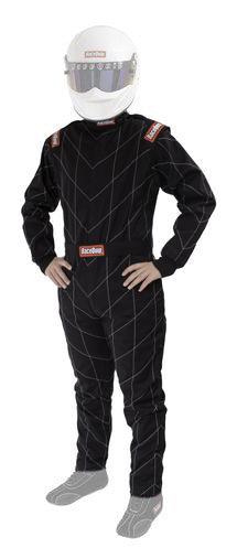 Suit Chevron Black X- Large SFI-1 - Burlile Performance Products