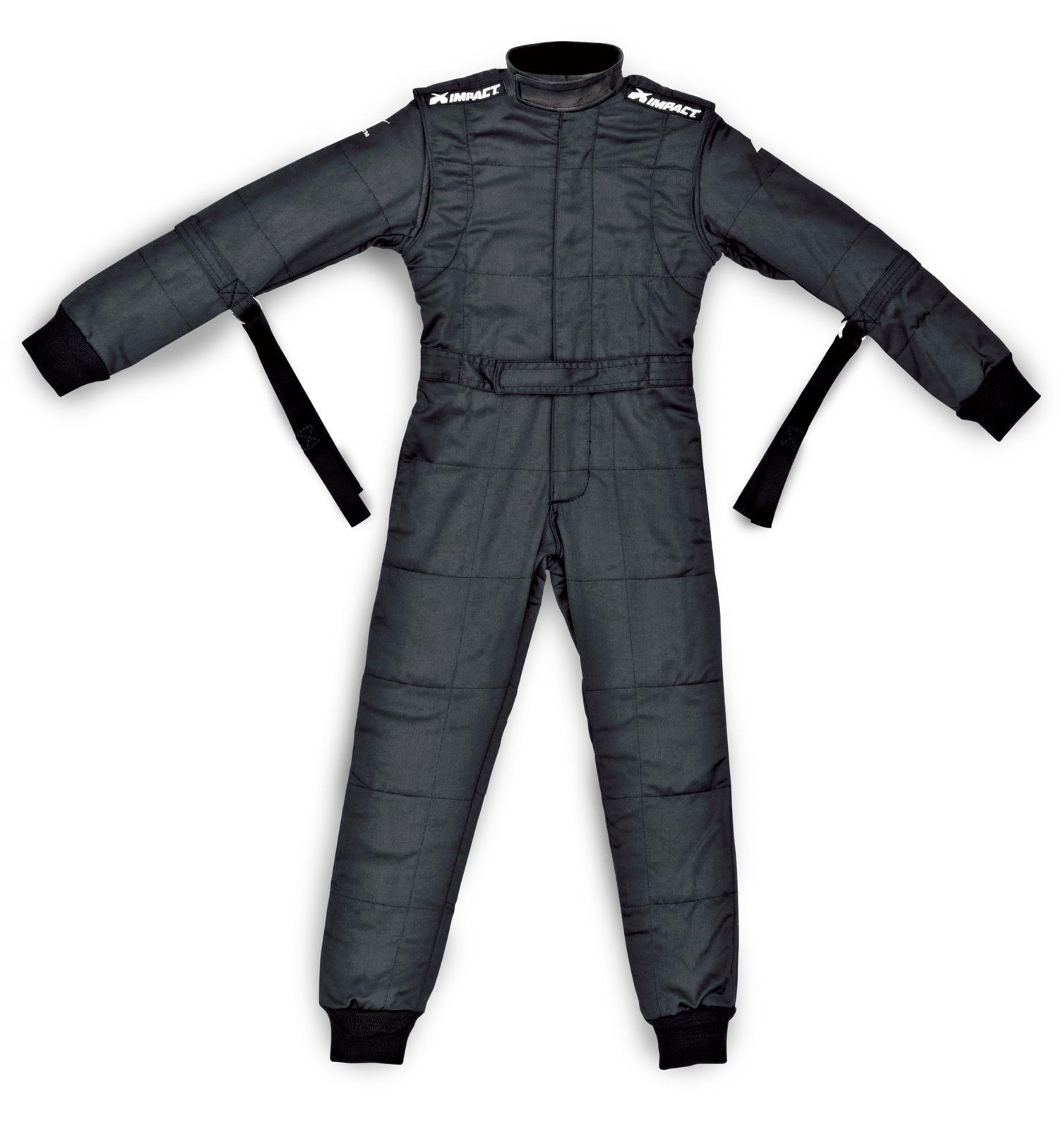 Suit D/L Mini Racer 1 pc X-Large Black - Burlile Performance Products