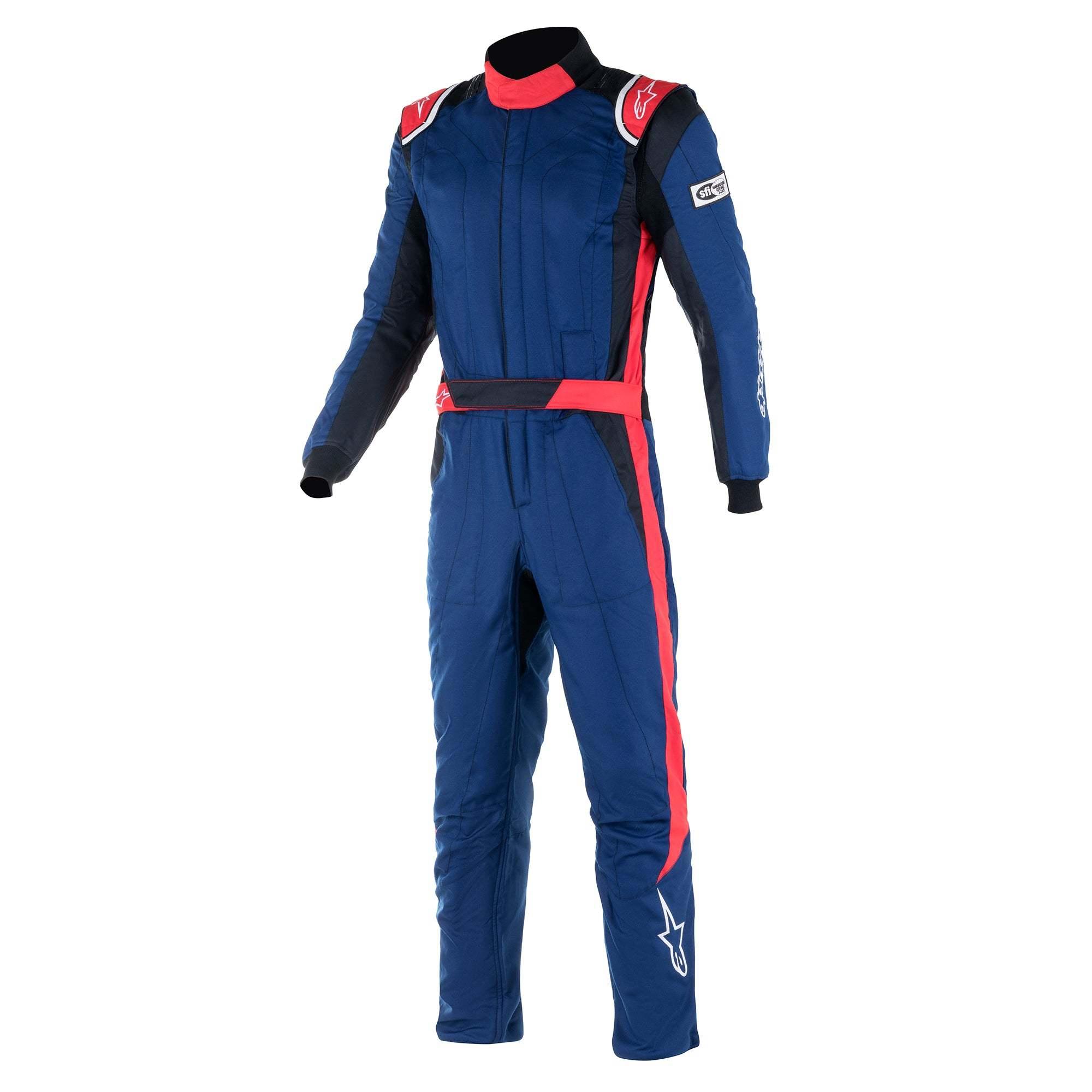 Suit GP Pro V2 Blue/Red Small - Burlile Performance Products