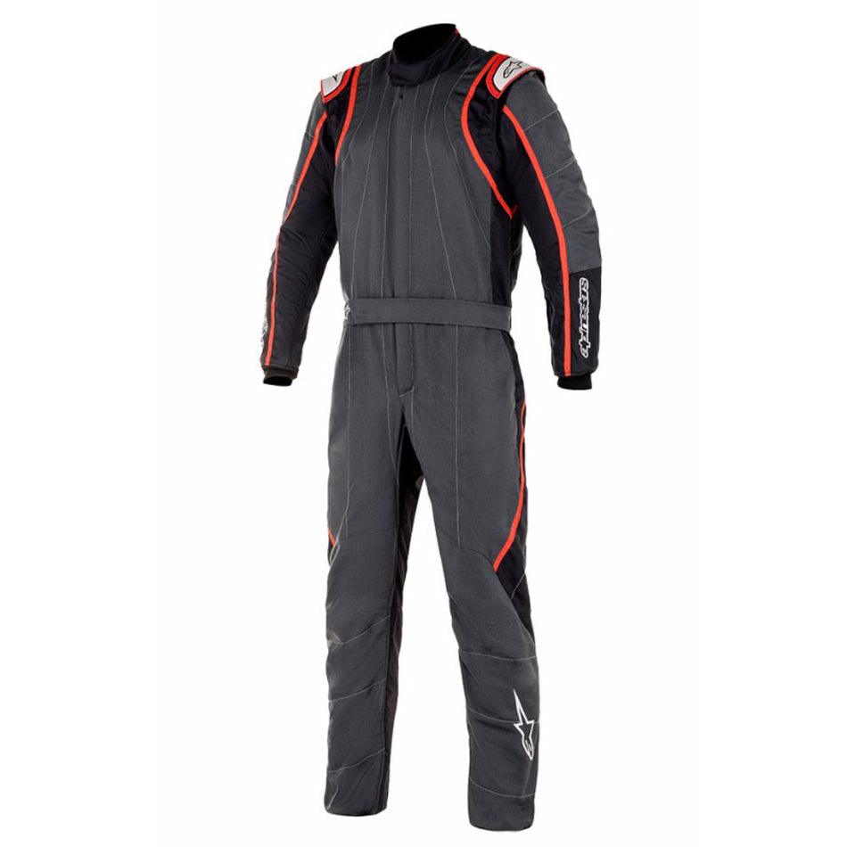 Suit GP Race V2 Gray/Red X-Small / Small - Burlile Performance Products